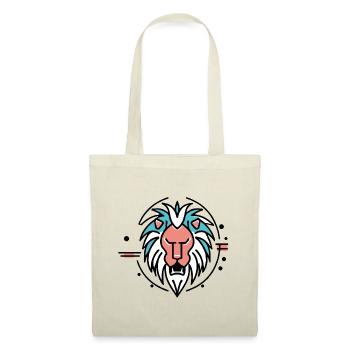 Roaring Lion - Tote Bag - red - Front