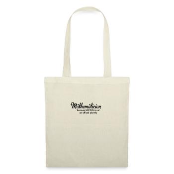 mathematician - Tote Bag - red - Front