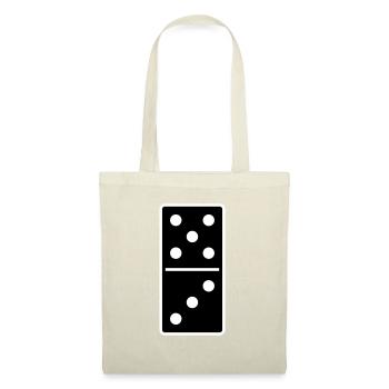 DOMINO STONE 5: 3 - VARIABLE COLOR - VECTOR DESIGN! - Tote Bag - red - Front