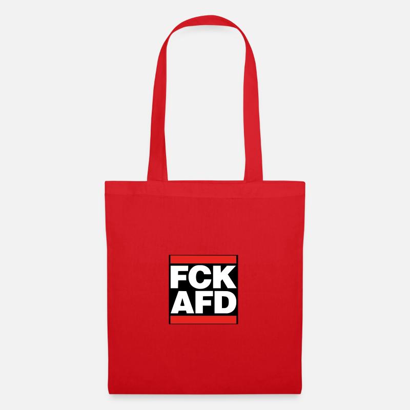 Provokantes Statement Design - Stoffbeutel - Rot
