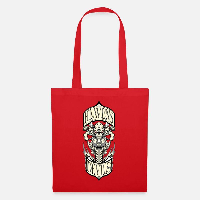 Heavens Devils - Sac en tissu - rouge