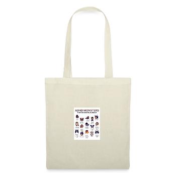ADHD Monsters You Don’t Hear About - Tote Bag - red - Front