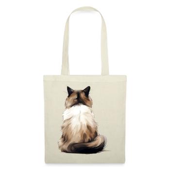 Birman Cat - Tote Bag - red - Front