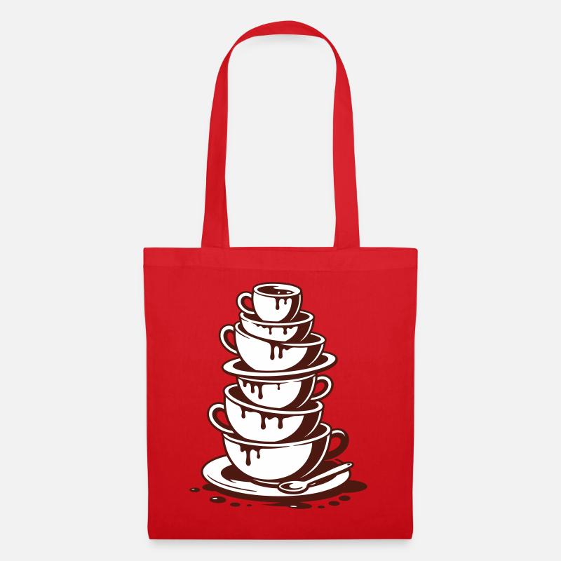 Kaffeeliebe extra doll - Stoffbeutel - Rot