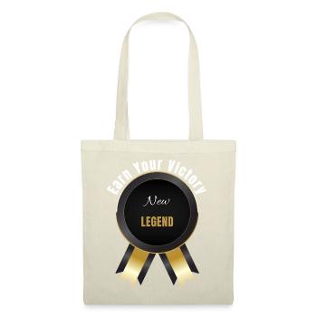 Earn Your Victory – Winner Award | Success Motivated - Tote Bag - red - Front