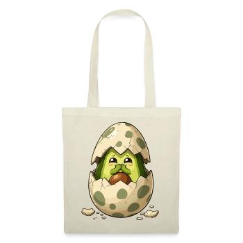 Avocado chicks from eggshell - Tote Bag - red - Front