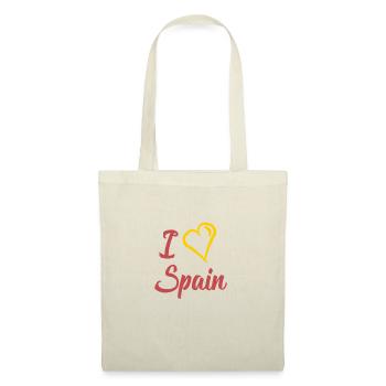 i love spain - Stoffbeutel - Rot - Vorne