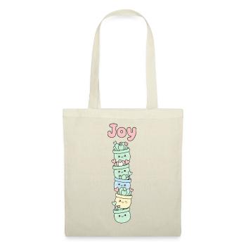 Joie succulente Cactus Mignonne - Sac en tissu - rouge - Devant