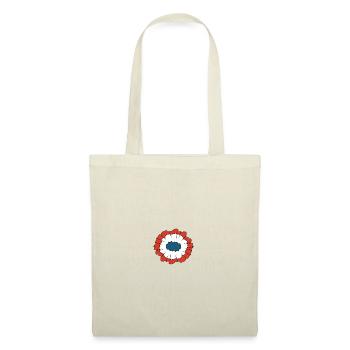French Cocarde - revolution and republic - Tote Bag - red - Front