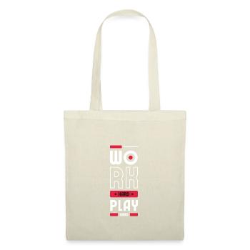 Work hard - Tote Bag - red - Front