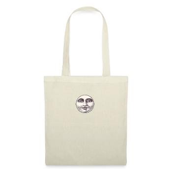 Visage lunaire du court métrage "Le voyage vers la lune" - Sac en tissu - rouge - Devant