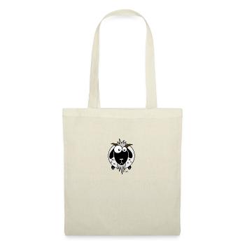 Chèvre Drôle - Sac en tissu - rouge - Devant