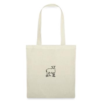 sheep - Tote Bag - red - Front