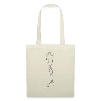 Prosthesis minimalist (gOT it!) - Tote Bag - red - Front