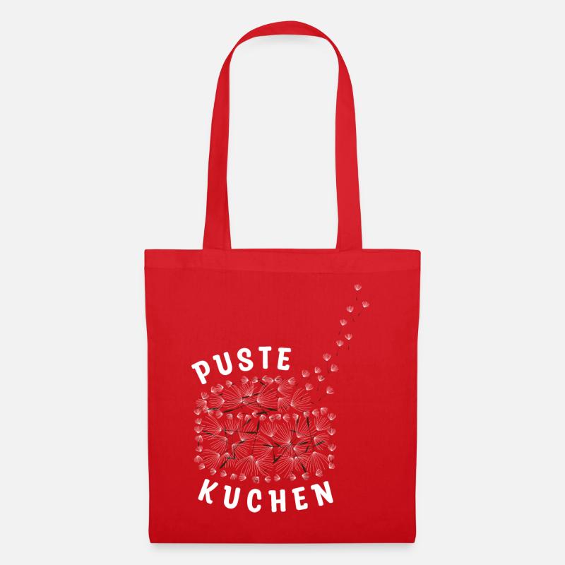 Pustekuchen - Pusteblume - Stoffbeutel - Rot