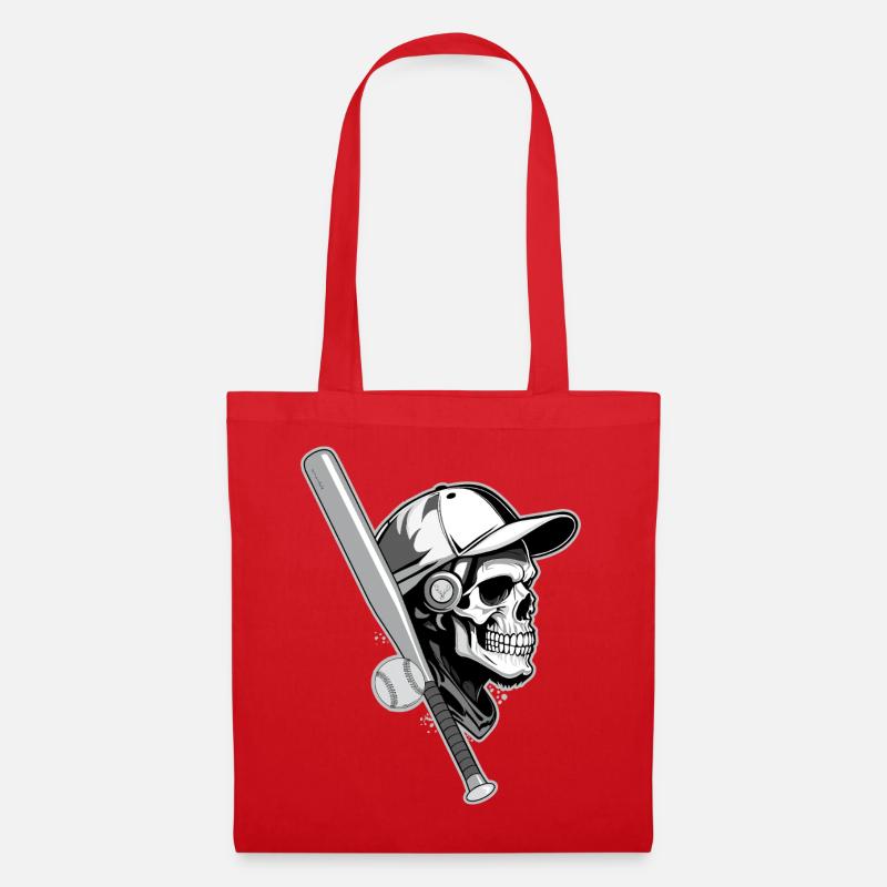 BASEBALL-HACKFLEISCH - Stoffbeutel - Rot