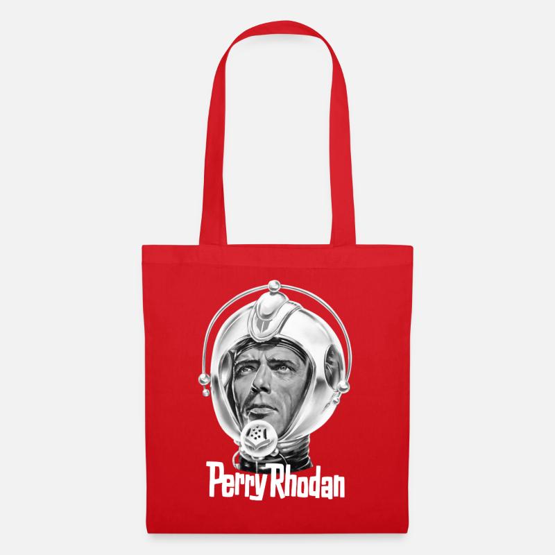 PERRY RHODAN Head - Tote Bag - red