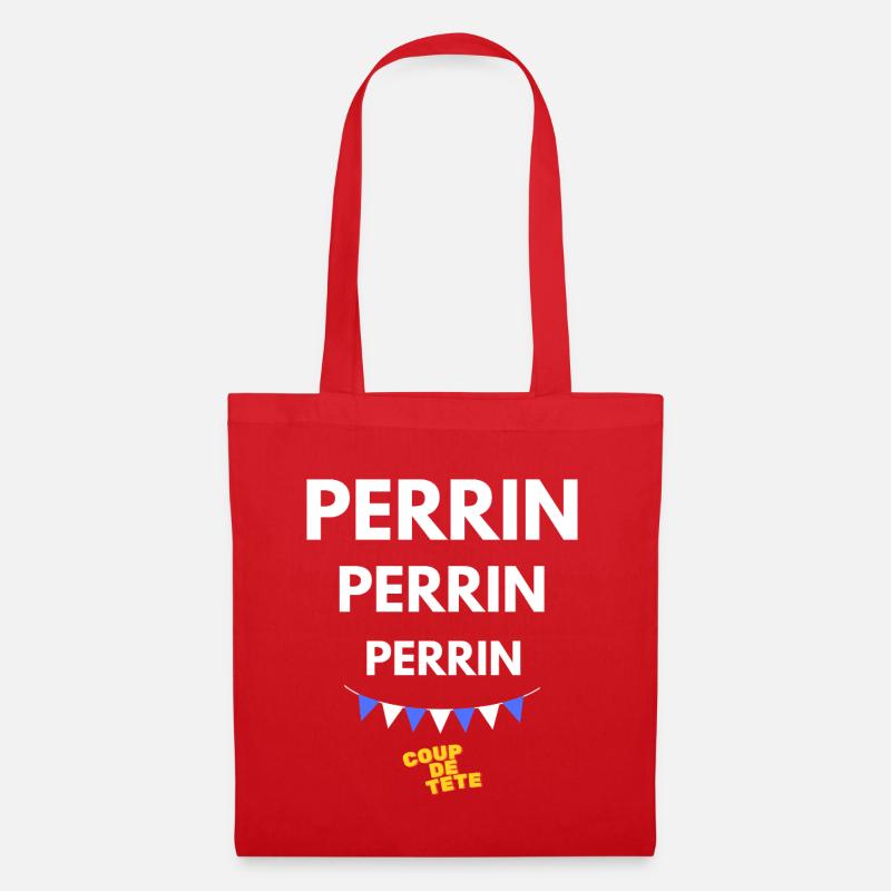 PERRIN, PERRIN, PERRIN - Coup de Tête - Stoffbeutel - Rot