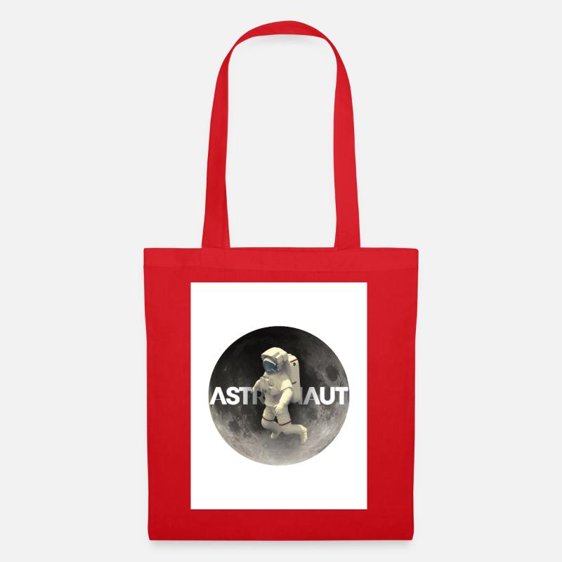 Astronaut - Stoffbeutel - Rot