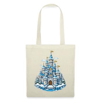 Château des Rêves d’Hiver - Sac en tissu - rouge - Devant