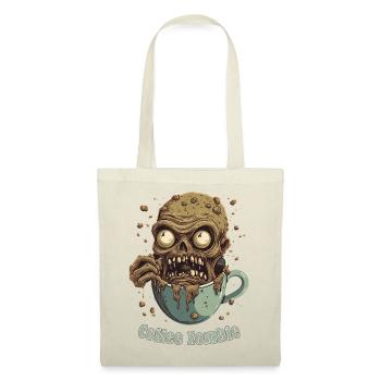 Coffee Monster - Caffeine Zombie - Morning Grouch - Tote Bag - red - Front