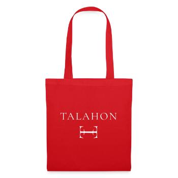 Virales Talahon Shirt, lustiges Mode-T-Shirt - Stoffbeutel - Rot - Vorne