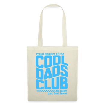Cool Dads Club - Papa Vatertag Geschenk - Stoffbeutel - Rot - Vorne