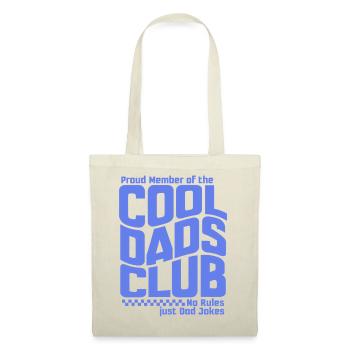 Cool Dads Club - Papa Vatertag Geschenk - Stoffbeutel - Rot - Vorne