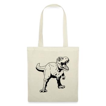 Tyrannosaurus rex - Sac en tissu - rouge - Devant