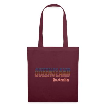 QUEENSLAND - Australia - Tote Bag - burgundy - Front