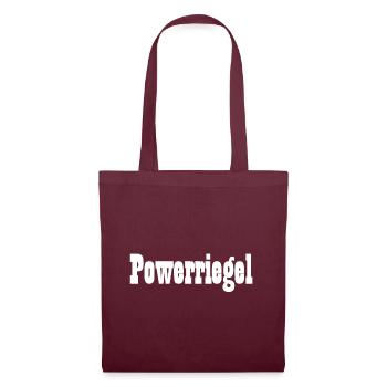 Powerriegel - Stoffbeutel - Burgunderrot - Vorne