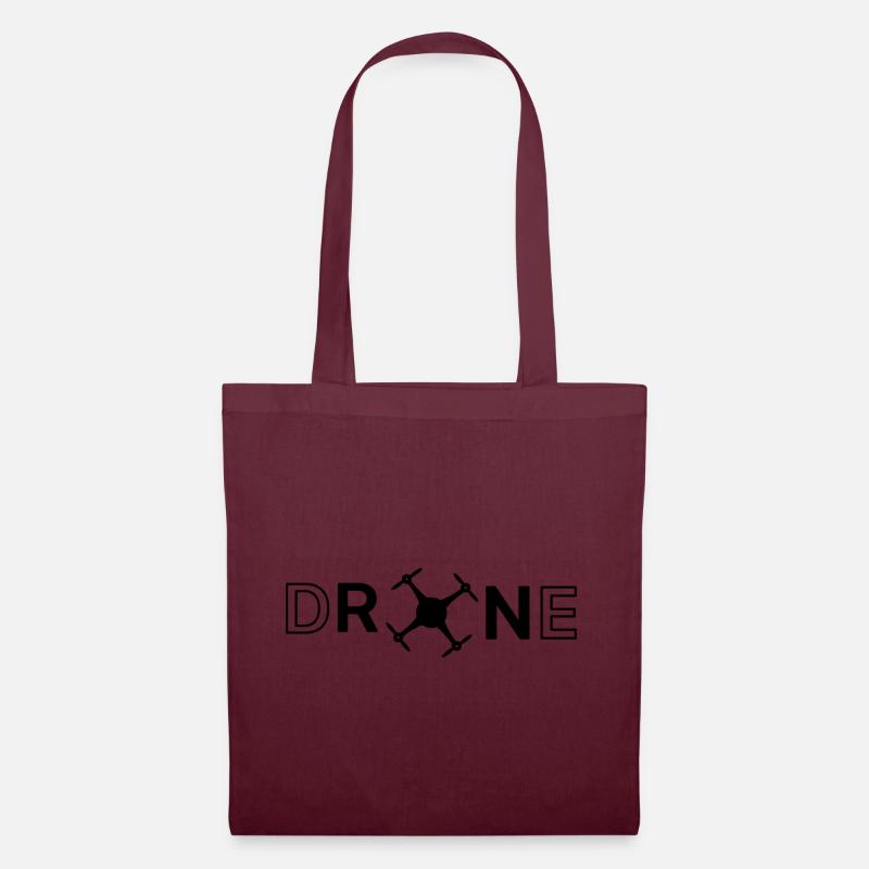 Drone - Stoffbeutel - Burgunderrot
