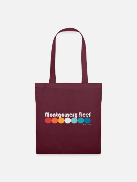 Montgomery Reef - Stoffbeutel - Burgunderrot