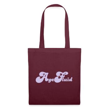 Agefluid - Tote Bag - burgundy - Front