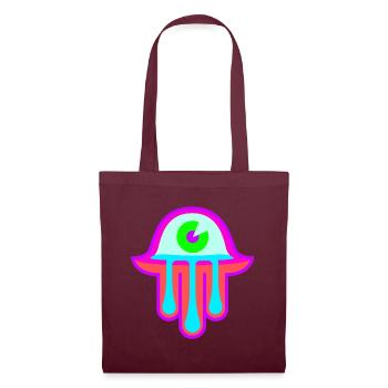Eye of Fathima - Tote Bag - burgundy - Front
