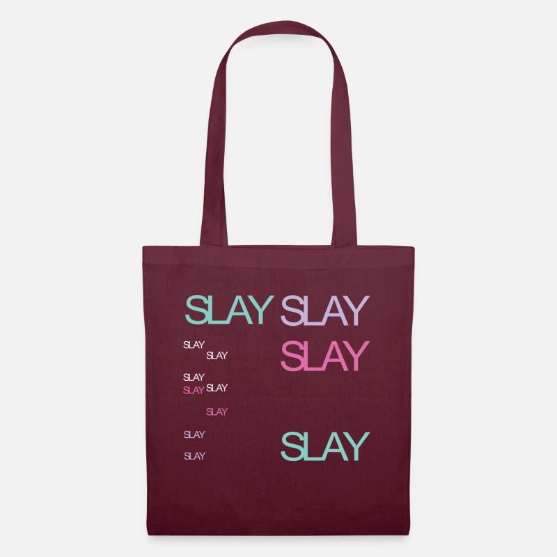 Slay - Stoffbeutel - Burgunderrot