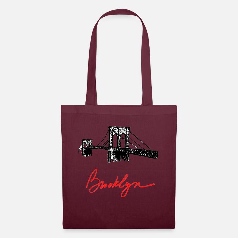 Brooklyn - Tote Bag - burgundy