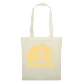 Tête de sirène - Sac en tissu - nature - Devant