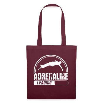 Bungee Springen Bungy Jumping Bungee Springer - Tote Bag - burgundy - Front