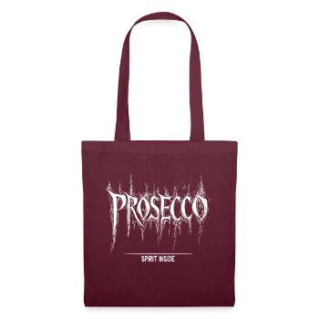 Prosecco Spirit Inside Heavy Metal - Tote Bag - burgundy - Front