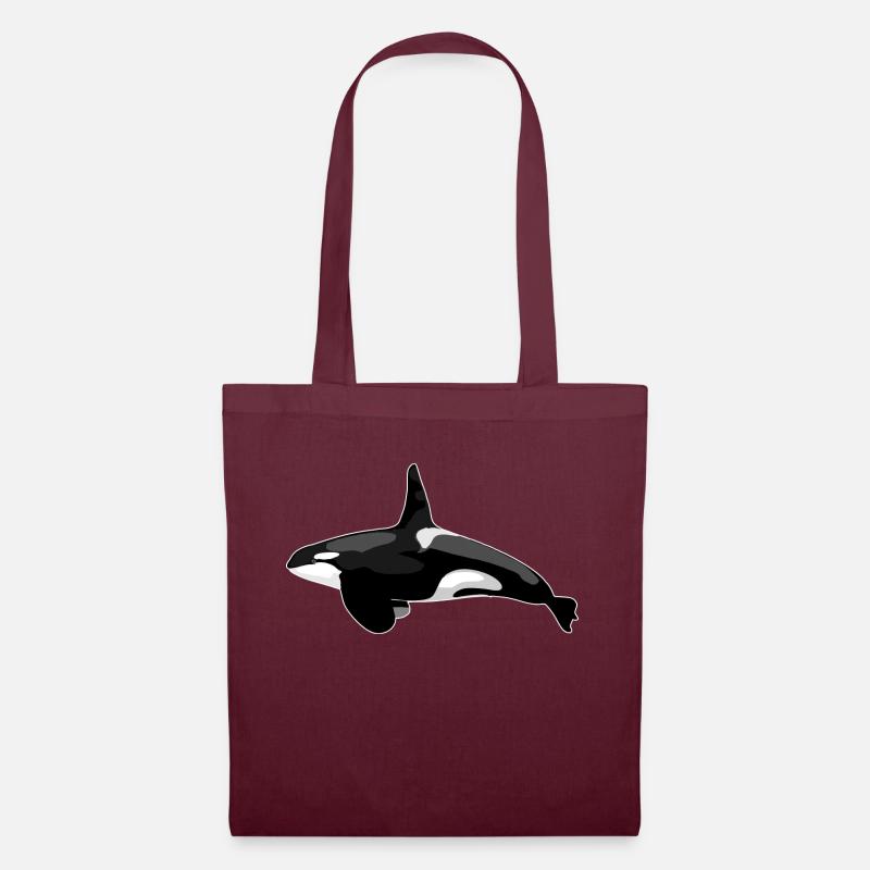 Orca - Tote Bag - burgundy