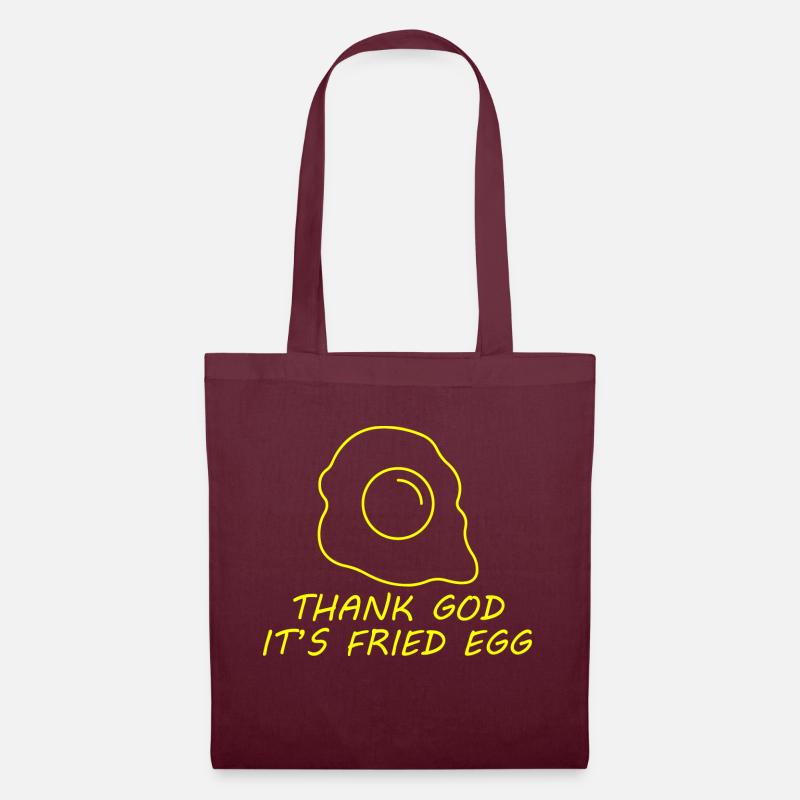 Fun Fun Funny - Tote Bag - burgundy