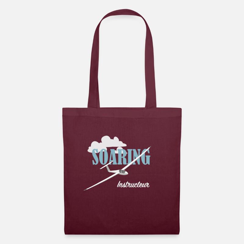 GLIDING INSTRUCTEUR - Sac en tissu - bordeaux