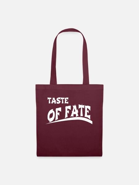 artistic cuisine geek statement - Stoffbeutel - Burgunderrot