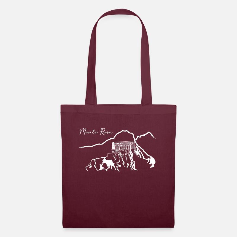 MONTE ROSA - Tote Bag - burgundy