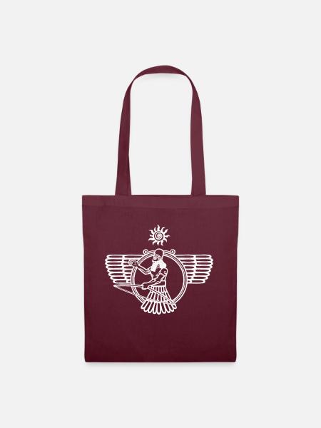 Anunnaki Mesopotamische Mythologie Religion - Stoffbeutel - Burgunderrot