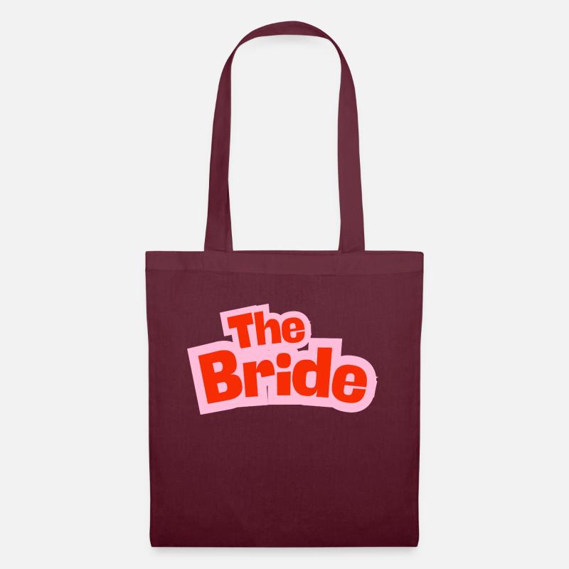 The Bride - Tote Bag - burgundy