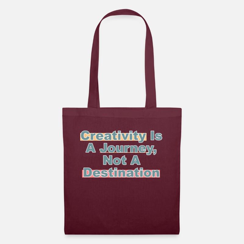 Creative Journey - Tote Bag - burgundy