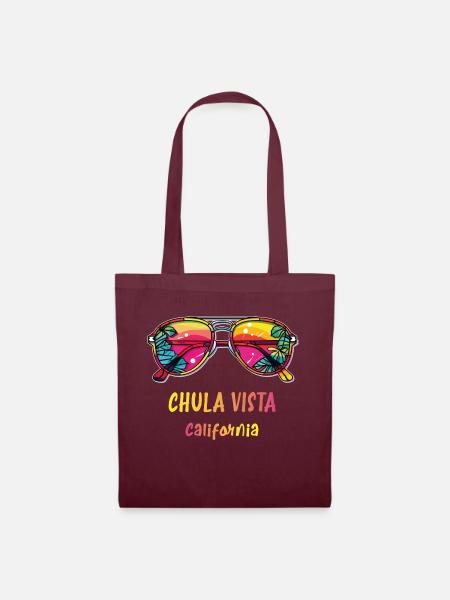 CHULA VISTA - Stoffbeutel - Burgunderrot