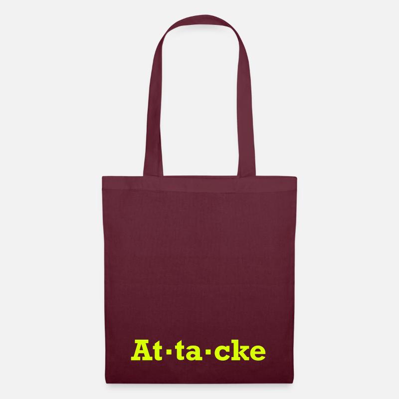 Attack - Tote Bag - burgundy